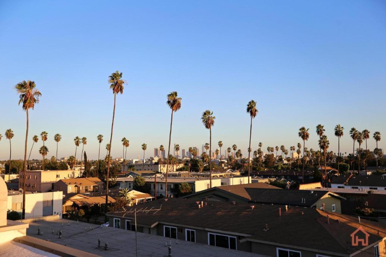 Blue Palm Hollywood Aprtments Los Angeles Exterior photo